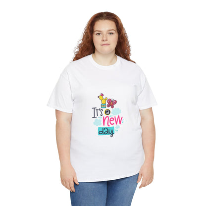 It's a new day Unisex Heavy Cotton Tee - ArtShirt Couture