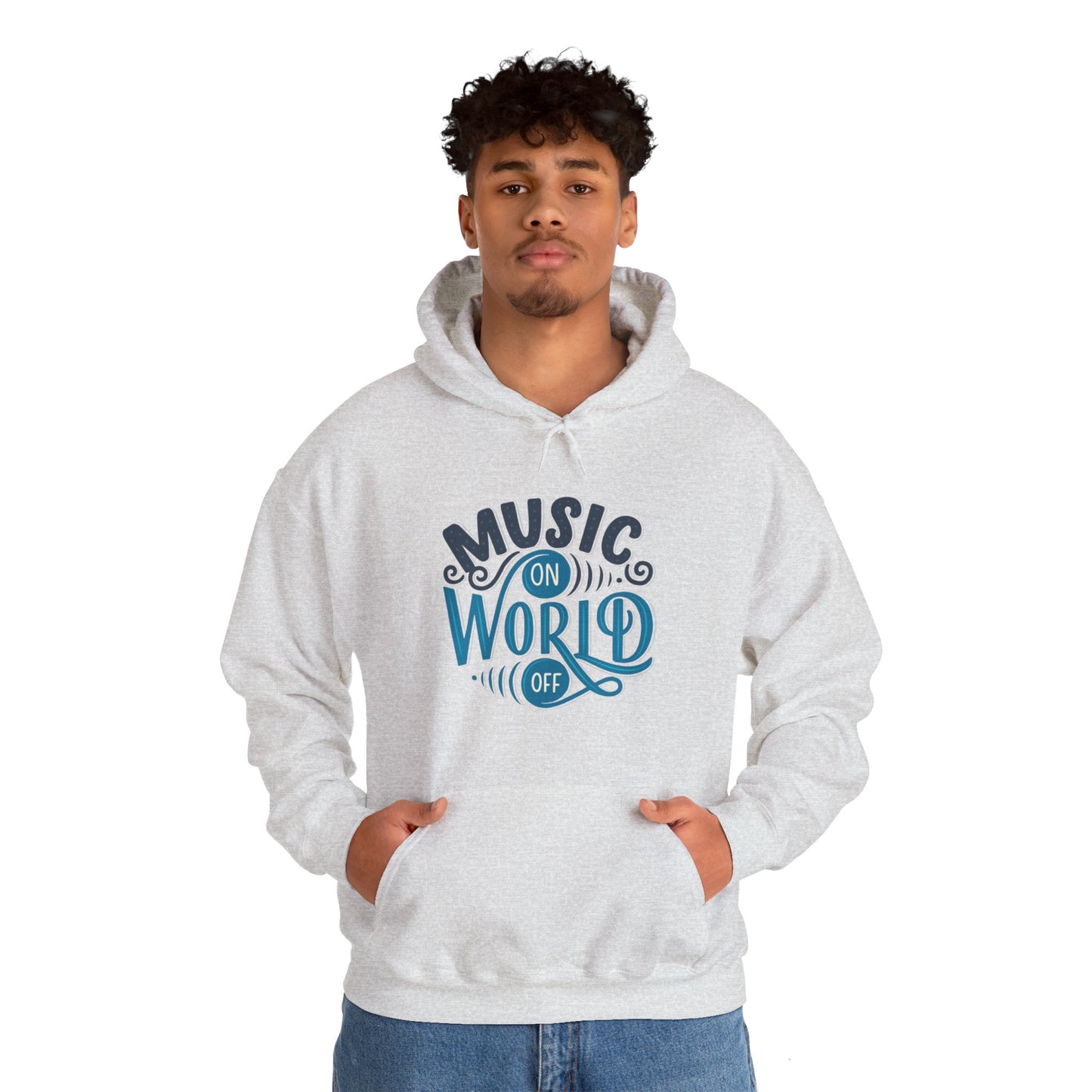 I love the music unisex hoodie - ArtShirt Couture