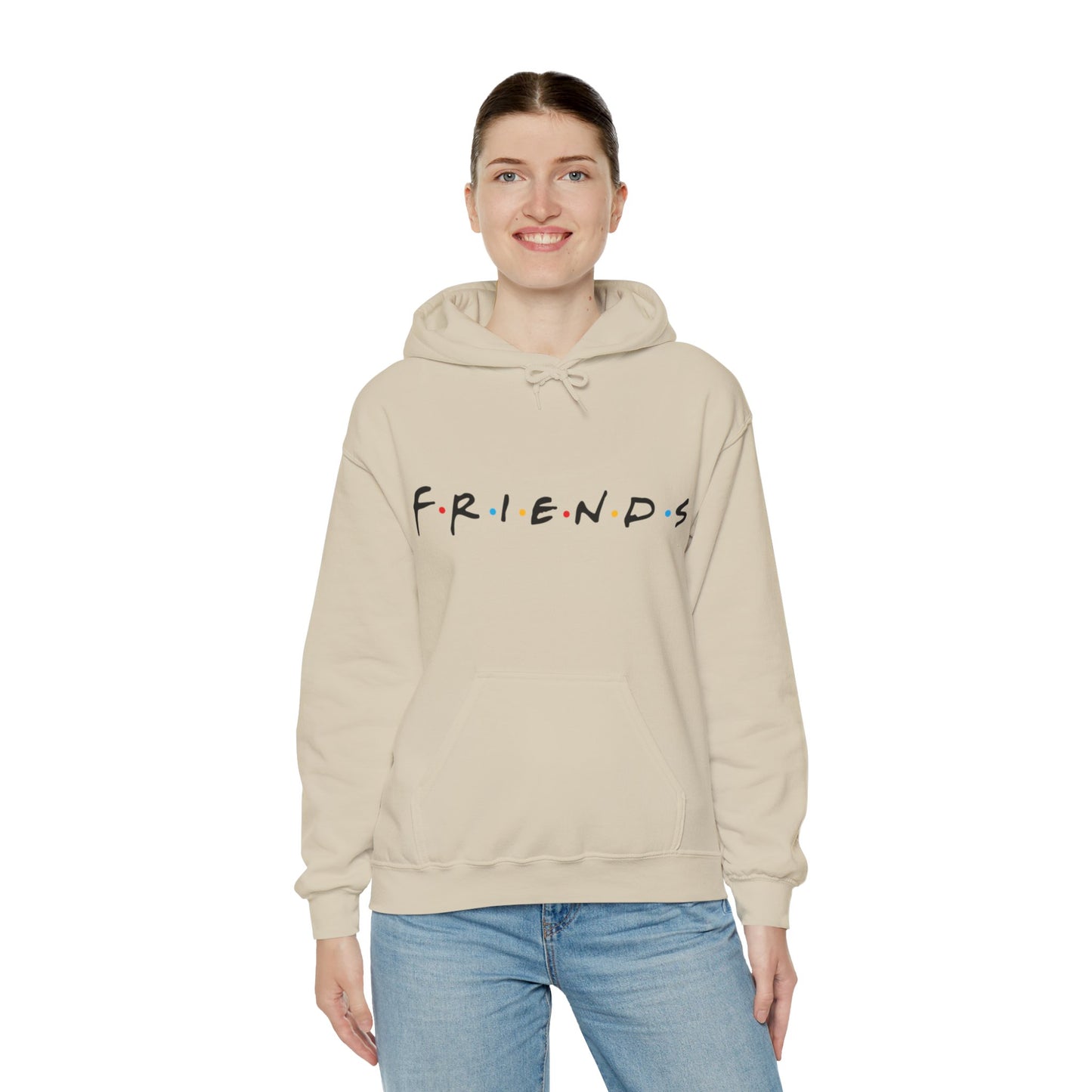 F.r.i.e.n.d.s tv show Unisex Heavy Blend™ Hooded Sweatshirt - ArtShirt Couture