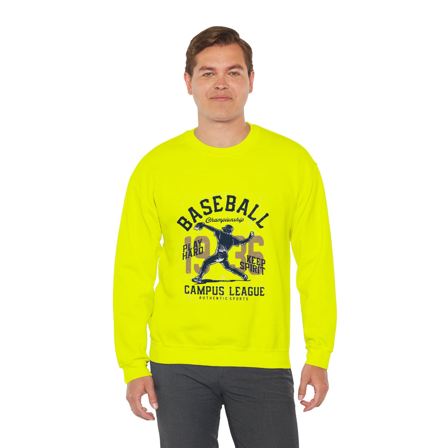 Baseball Unisex Heavy Blend™ Crewneck Sweatshirt - ArtShirt Couture