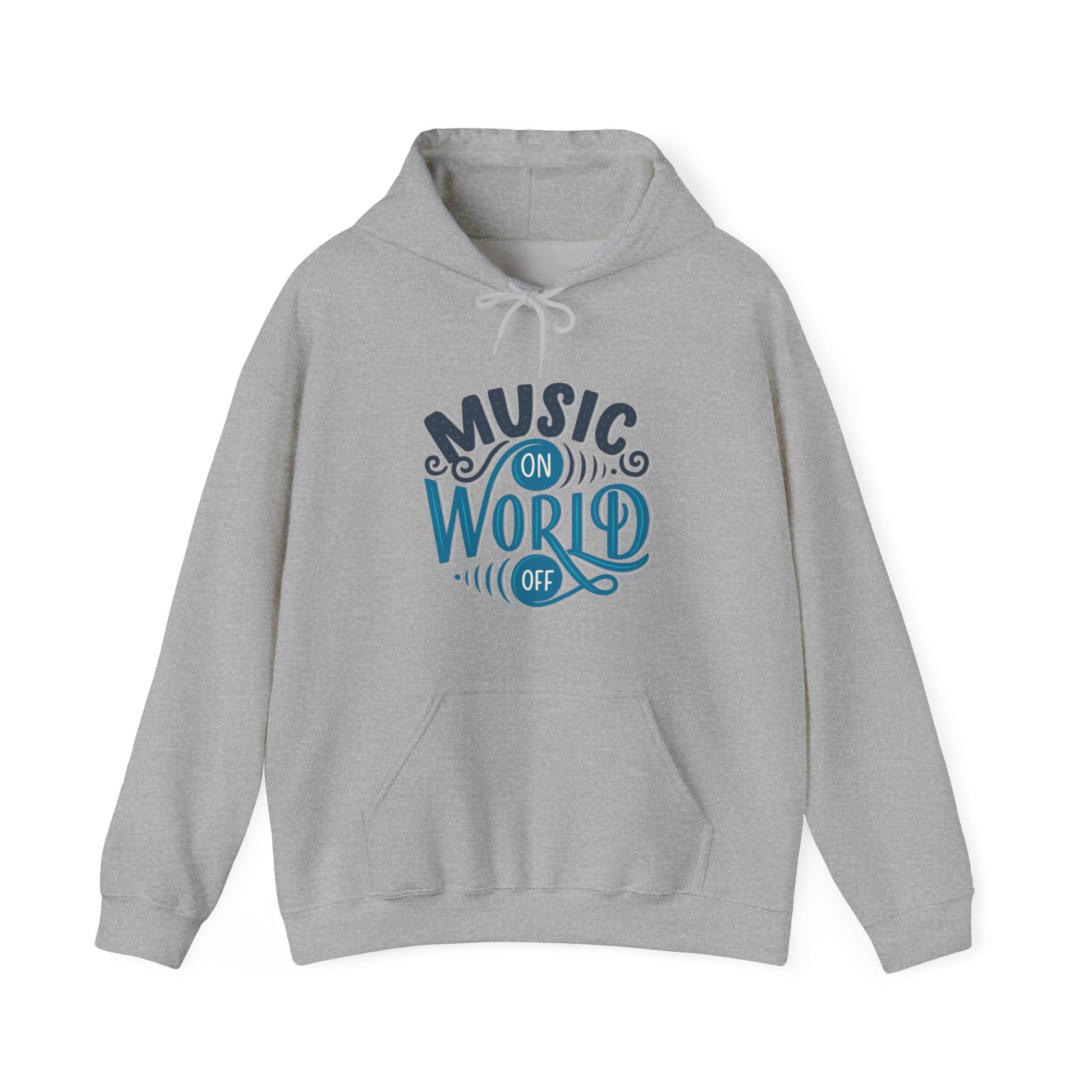 I love the music unisex hoodie - ArtShirt Couture