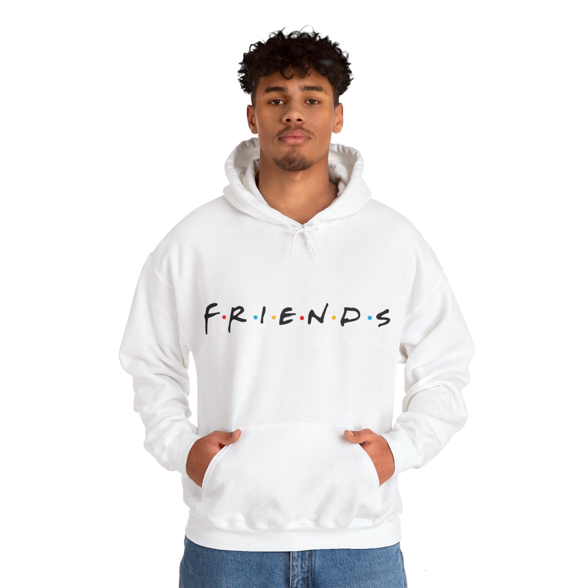 F.r.i.e.n.d.s tv show Unisex Heavy Blend™ Hooded Sweatshirt - ArtShirt Couture