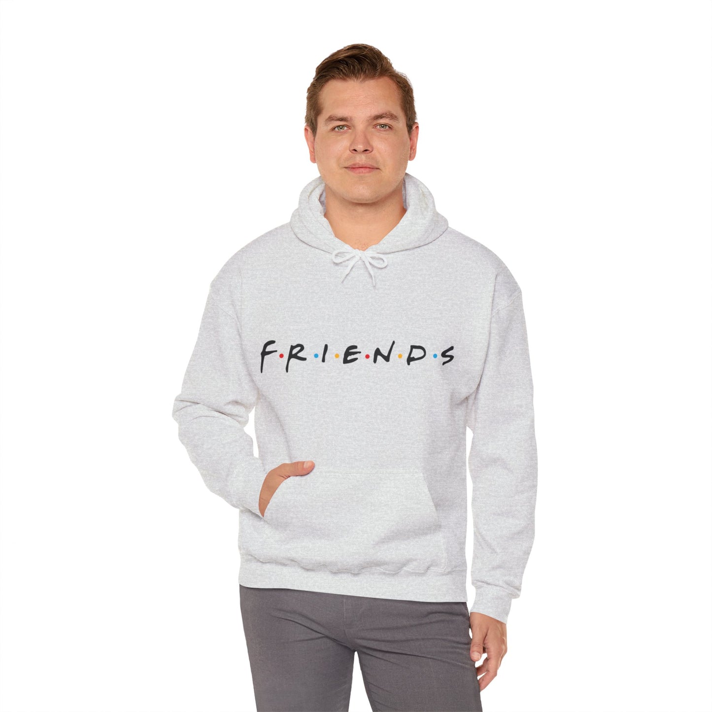 F.r.i.e.n.d.s tv show Unisex Heavy Blend™ Hooded Sweatshirt - ArtShirt Couture