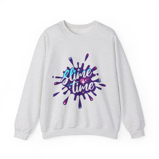 Slime Time Unisex Heavy Blend™ Sweatshirt | Fun Graphic Sweatshirt for Playful Style - ArtShirt Couture