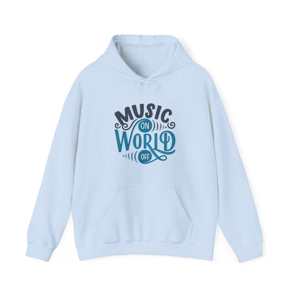 I love the music unisex hoodie - ArtShirt Couture