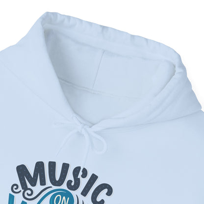 I love the music unisex hoodie - ArtShirt Couture