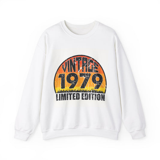 Vintage 1979 Unisex Heavy Blend™ Crewneck Sweatshirt | Retro Graphic Sweatshirt for Nostalgic Style - ArtShirt Couture