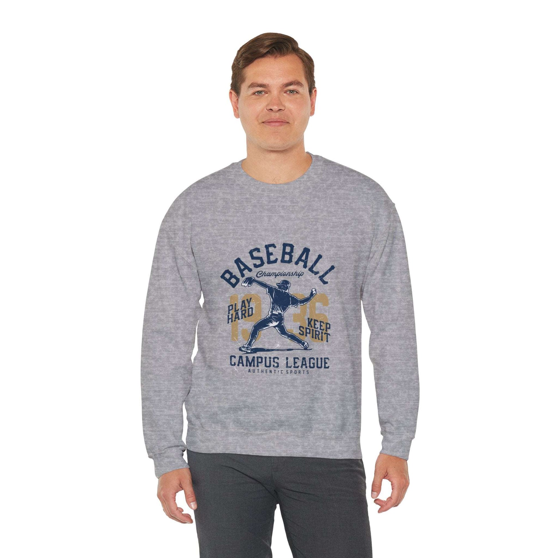 Baseball Unisex Heavy Blend™ Crewneck Sweatshirt - ArtShirt Couture