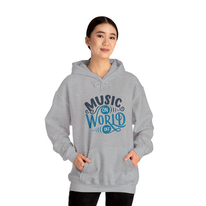 I love the music unisex hoodie - ArtShirt Couture