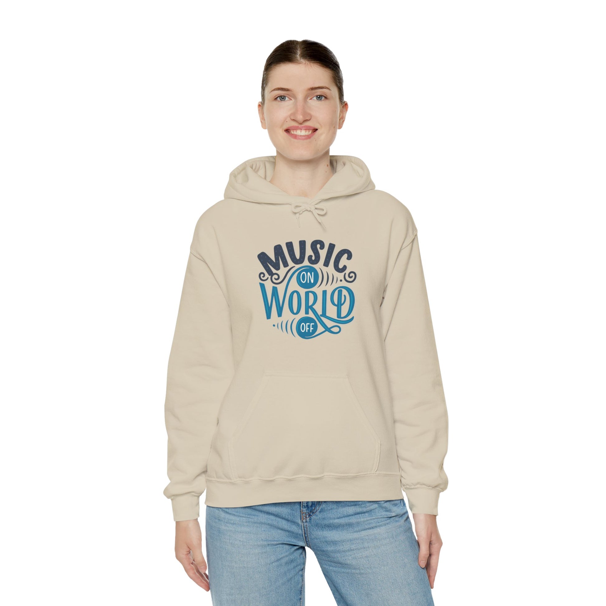 I love the music unisex hoodie - ArtShirt Couture