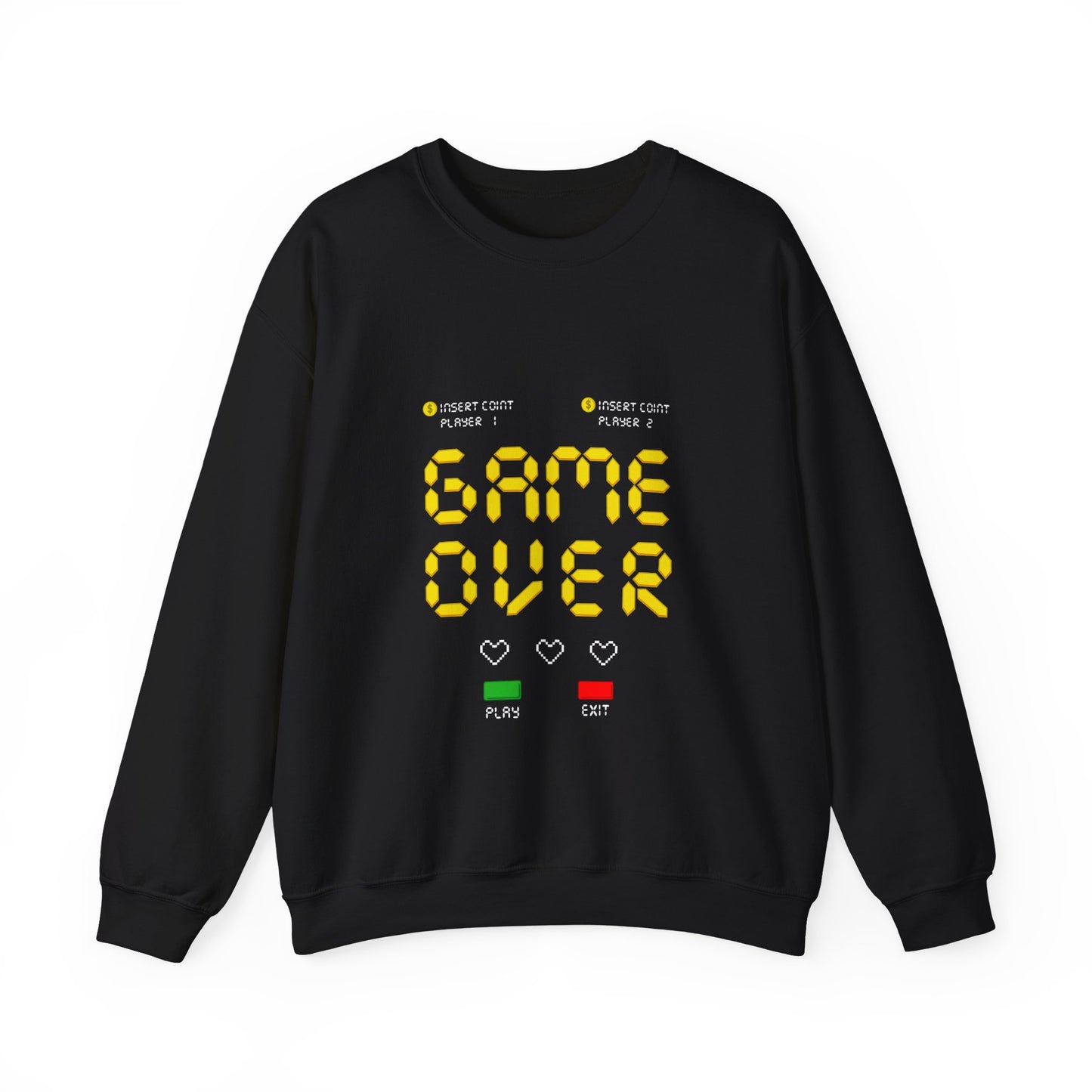 Game Over Unisex Heavy Blend™ Crewneck Sweatshirt - ArtShirt Couture