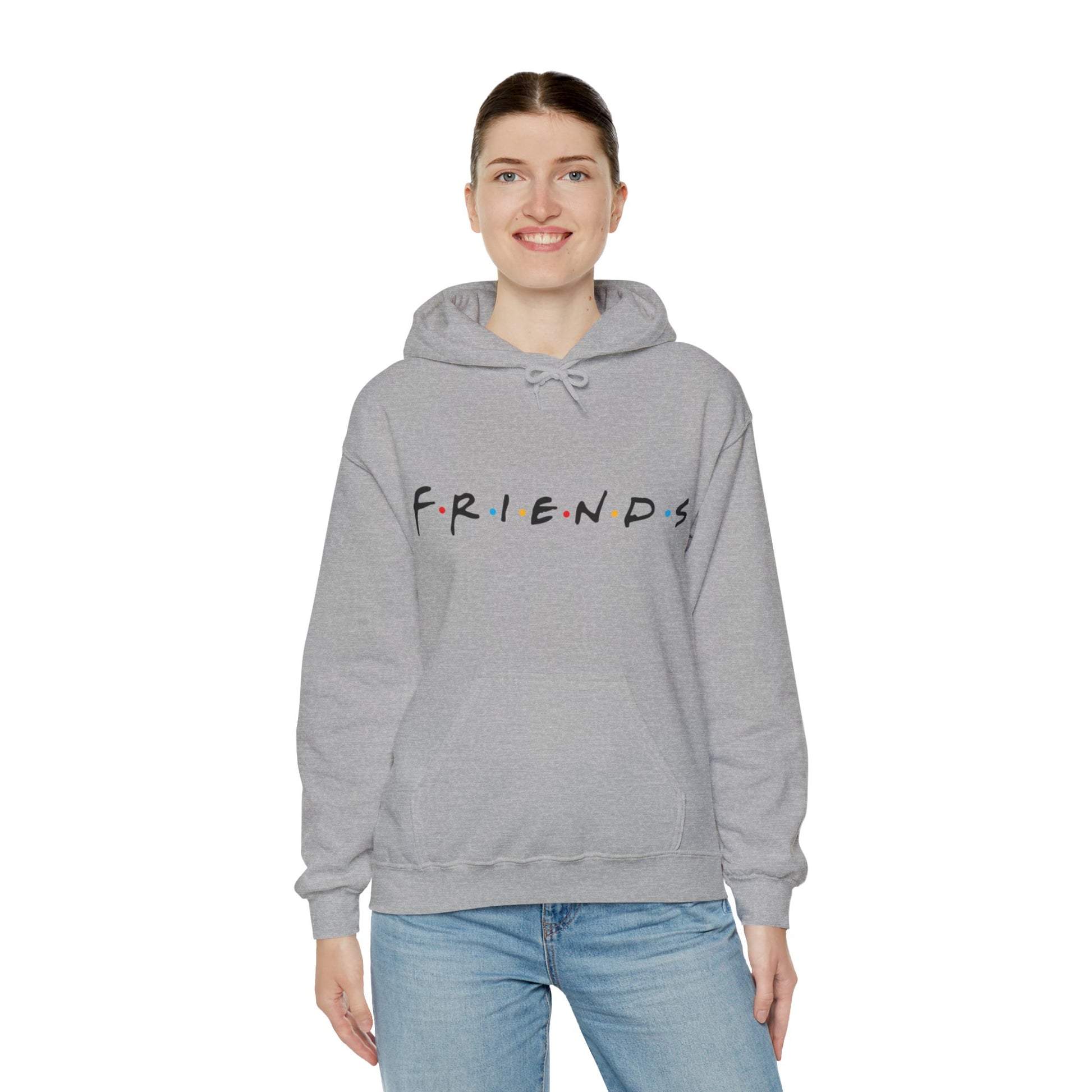 F.r.i.e.n.d.s tv show Unisex Heavy Blend™ Hooded Sweatshirt - ArtShirt Couture