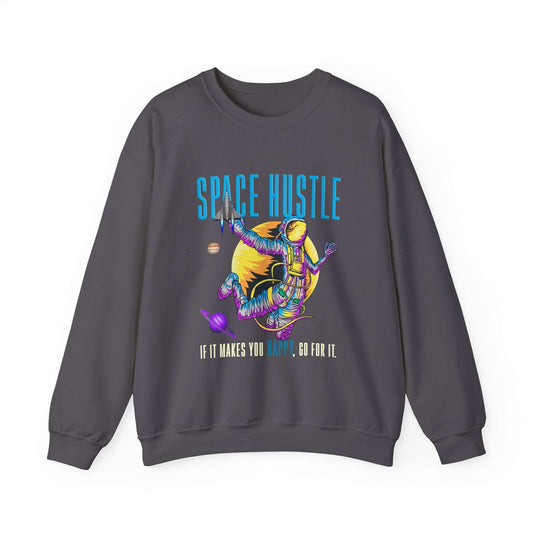 Astronaut Space Colour Unisex Heavy Blend™ Sweatshirt | Vibrant Graphic Sweatshirt - ArtShirt Couture