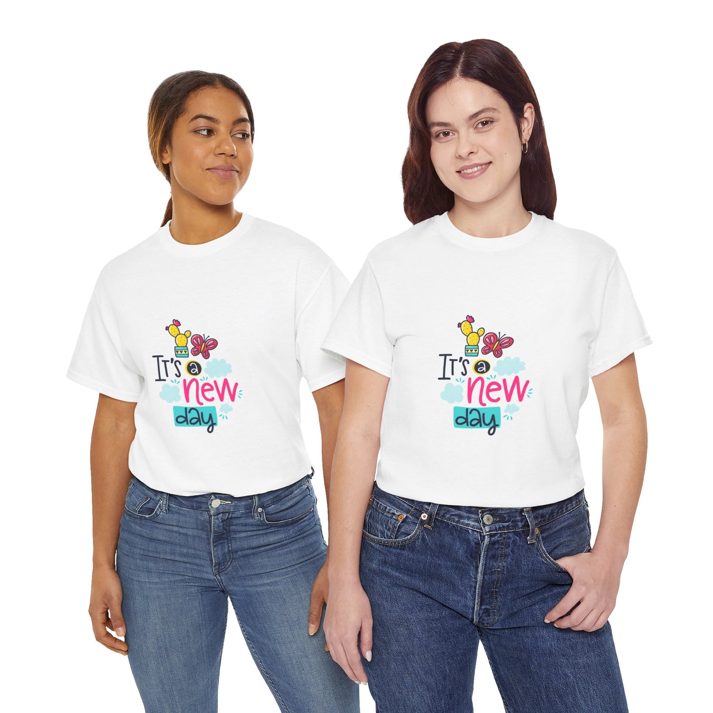 It's a new day Unisex Heavy Cotton Tee - ArtShirt Couture