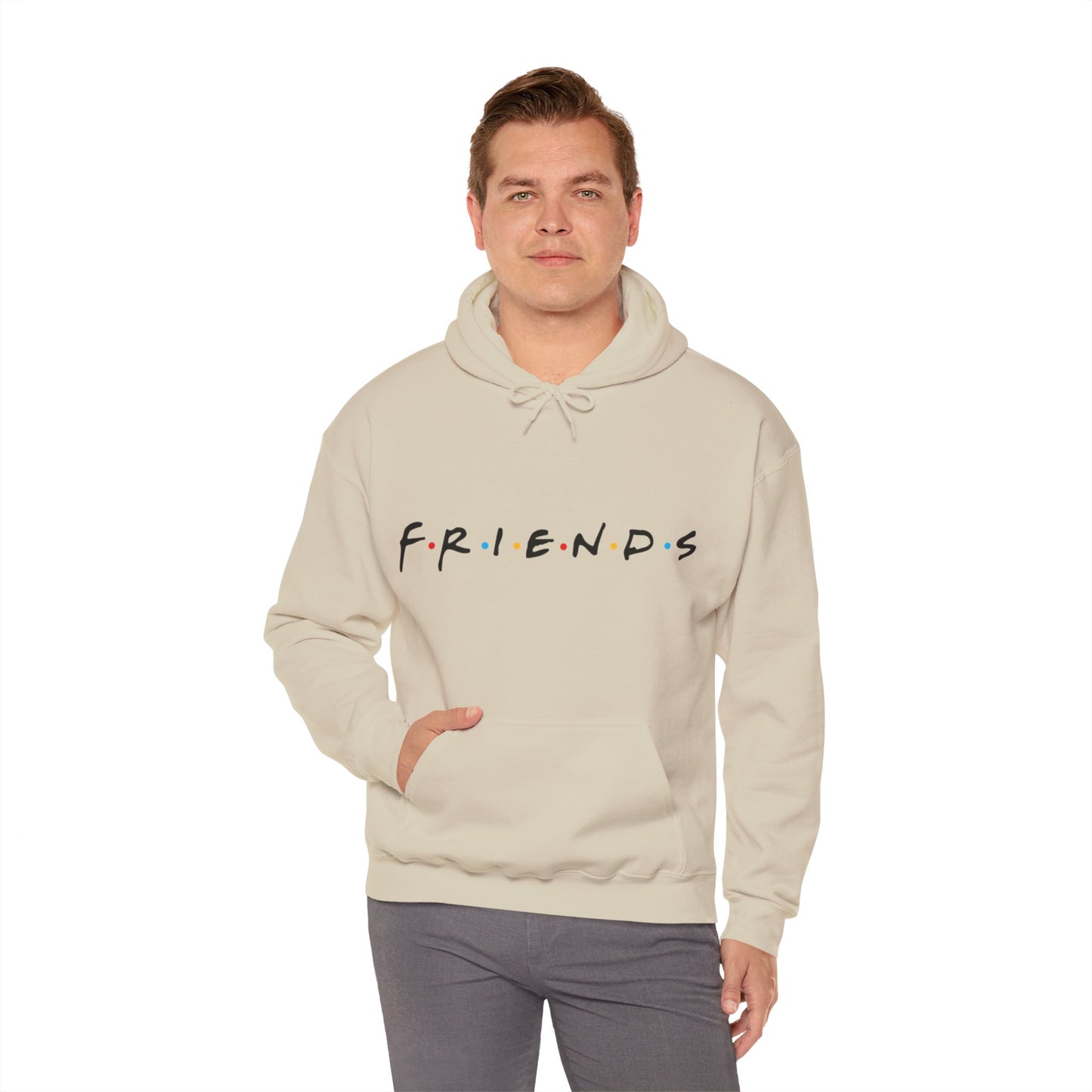 F.r.i.e.n.d.s tv show Unisex Heavy Blend™ Hooded Sweatshirt - ArtShirt Couture