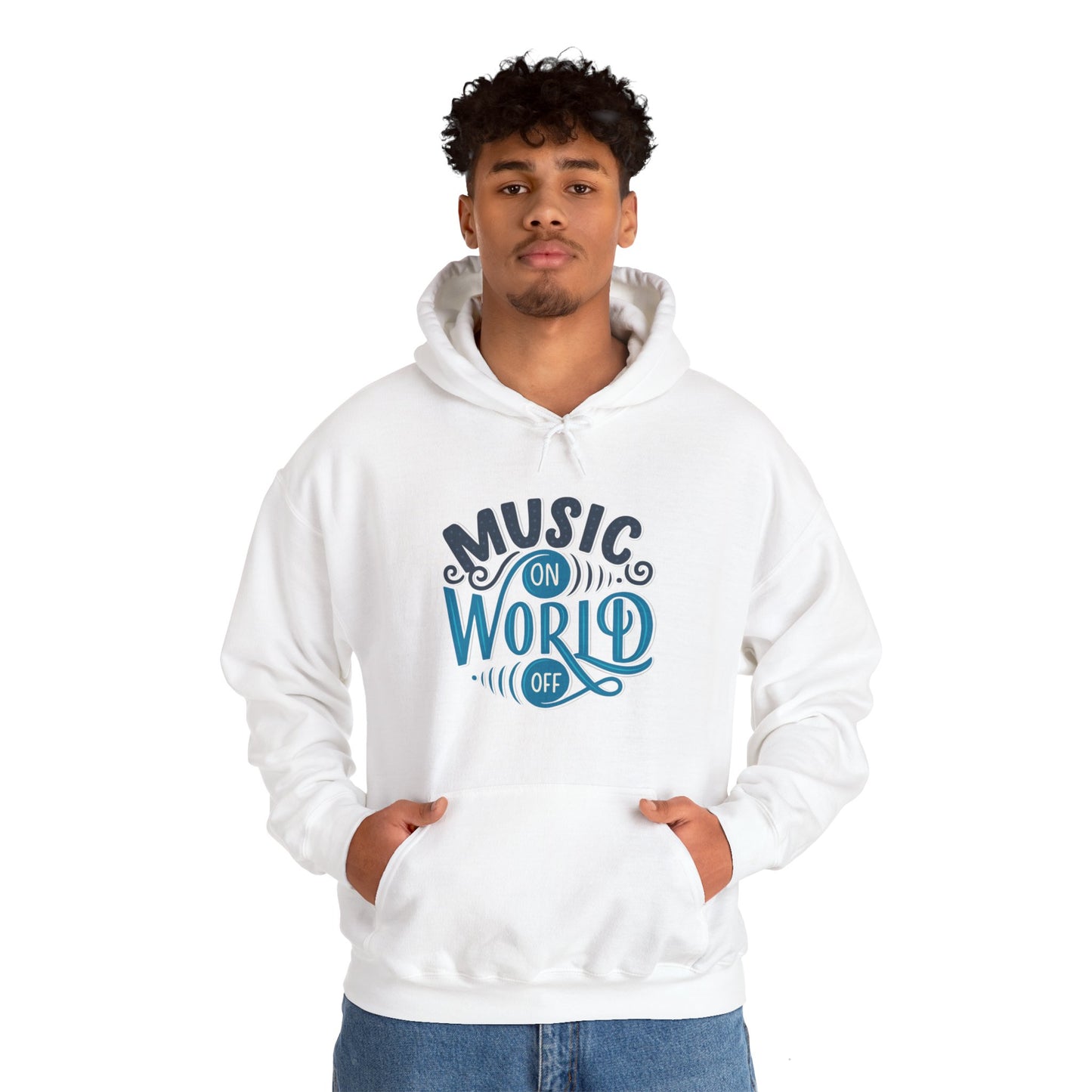 I love the music unisex hoodie - ArtShirt Couture