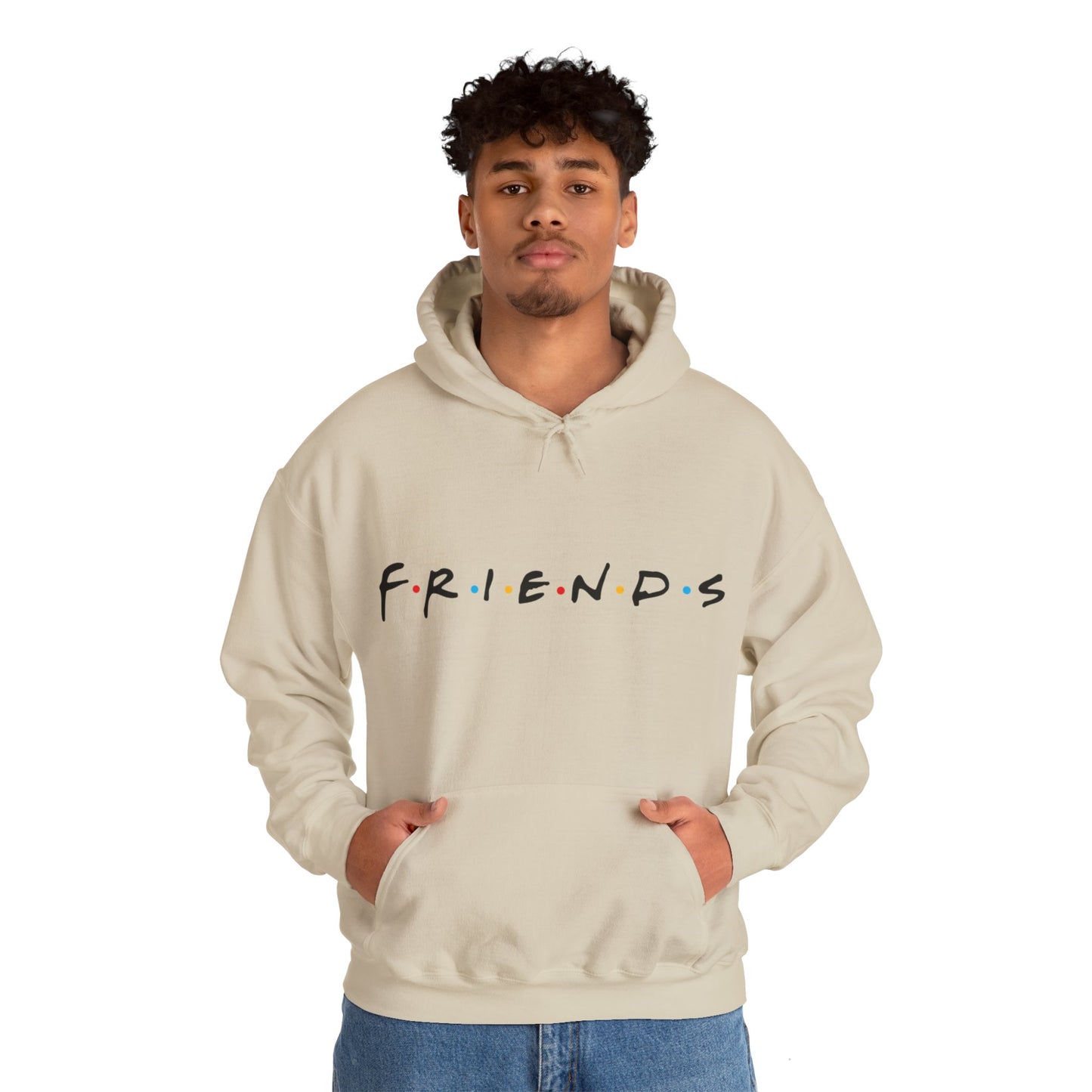 F.r.i.e.n.d.s tv show Unisex Heavy Blend™ Hooded Sweatshirt - ArtShirt Couture