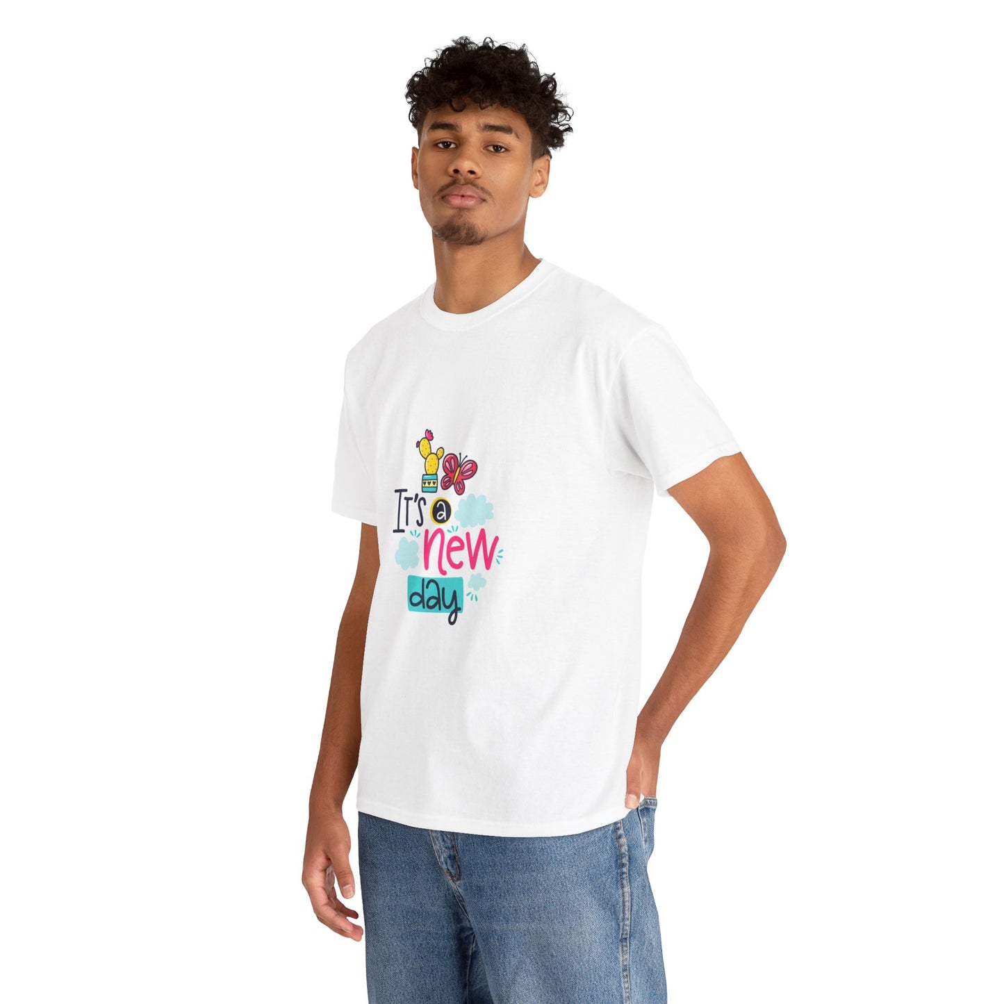 It's a new day Unisex Heavy Cotton Tee - ArtShirt Couture