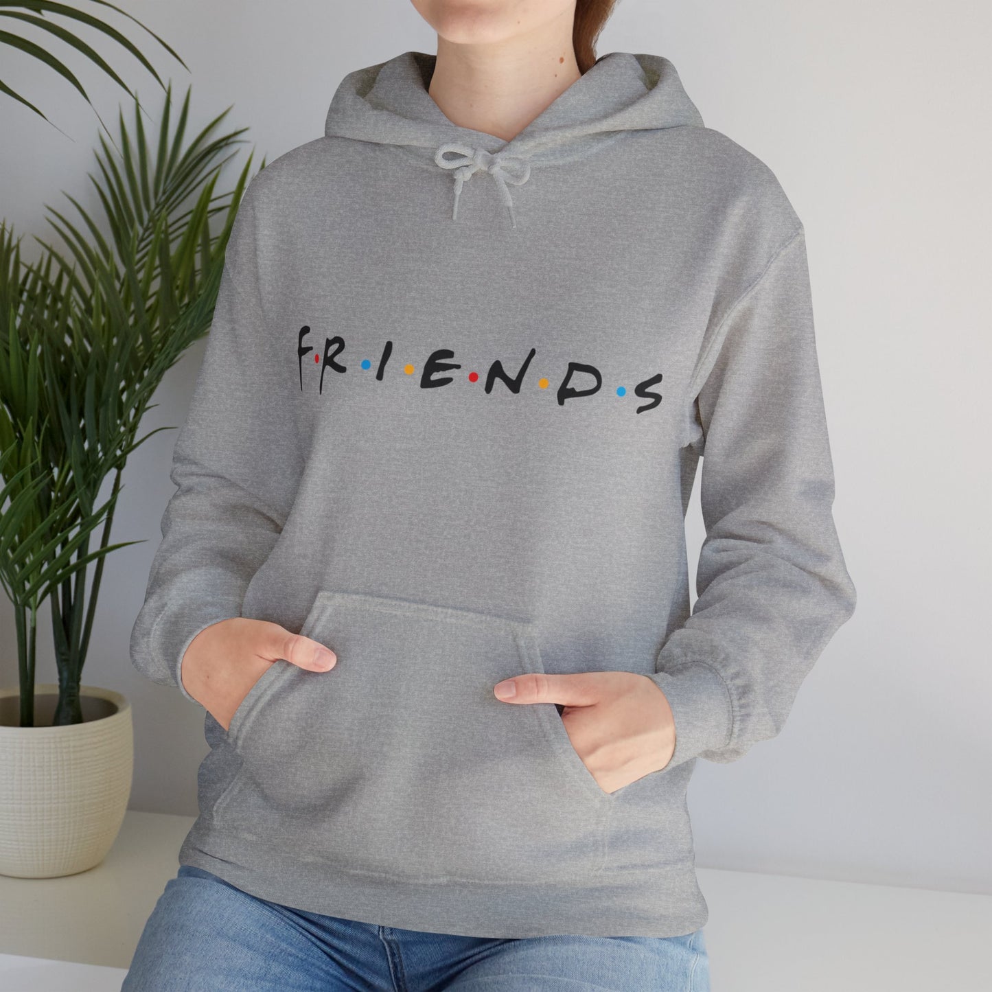 F.r.i.e.n.d.s tv show Unisex Heavy Blend™ Hooded Sweatshirt - ArtShirt Couture