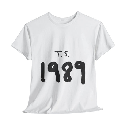 T.S  1989 Graphic Unisex Heavy Cotton Tee | Vintage-Inspired T-Shirt for Nostalgia Lovers - ArtShirt Couture