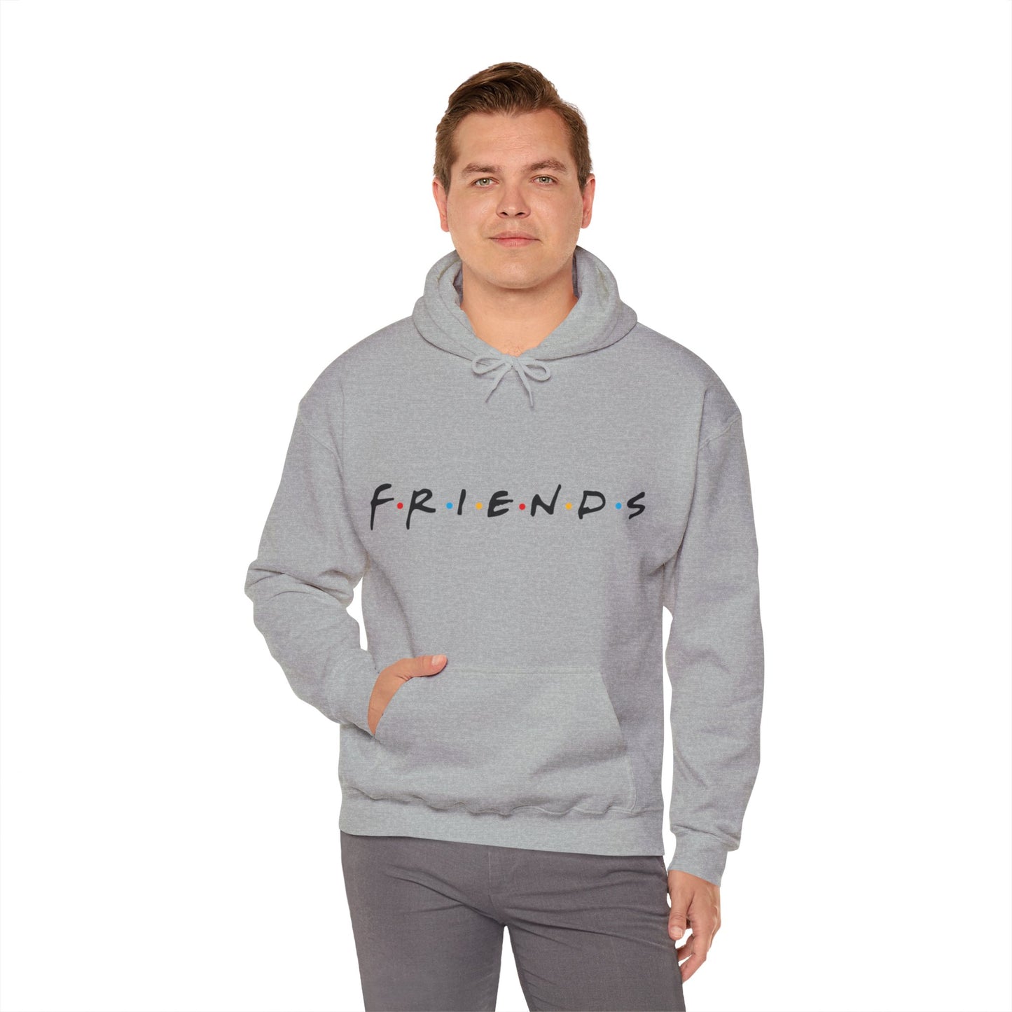 F.r.i.e.n.d.s tv show Unisex Heavy Blend™ Hooded Sweatshirt - ArtShirt Couture