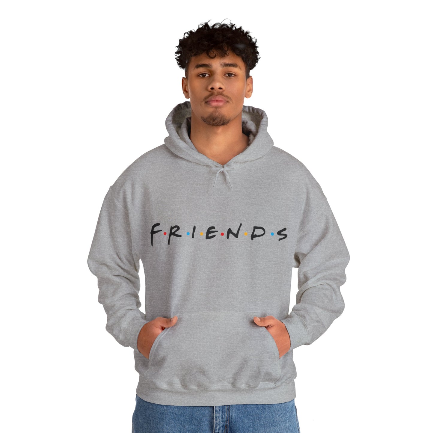 F.r.i.e.n.d.s tv show Unisex Heavy Blend™ Hooded Sweatshirt - ArtShirt Couture