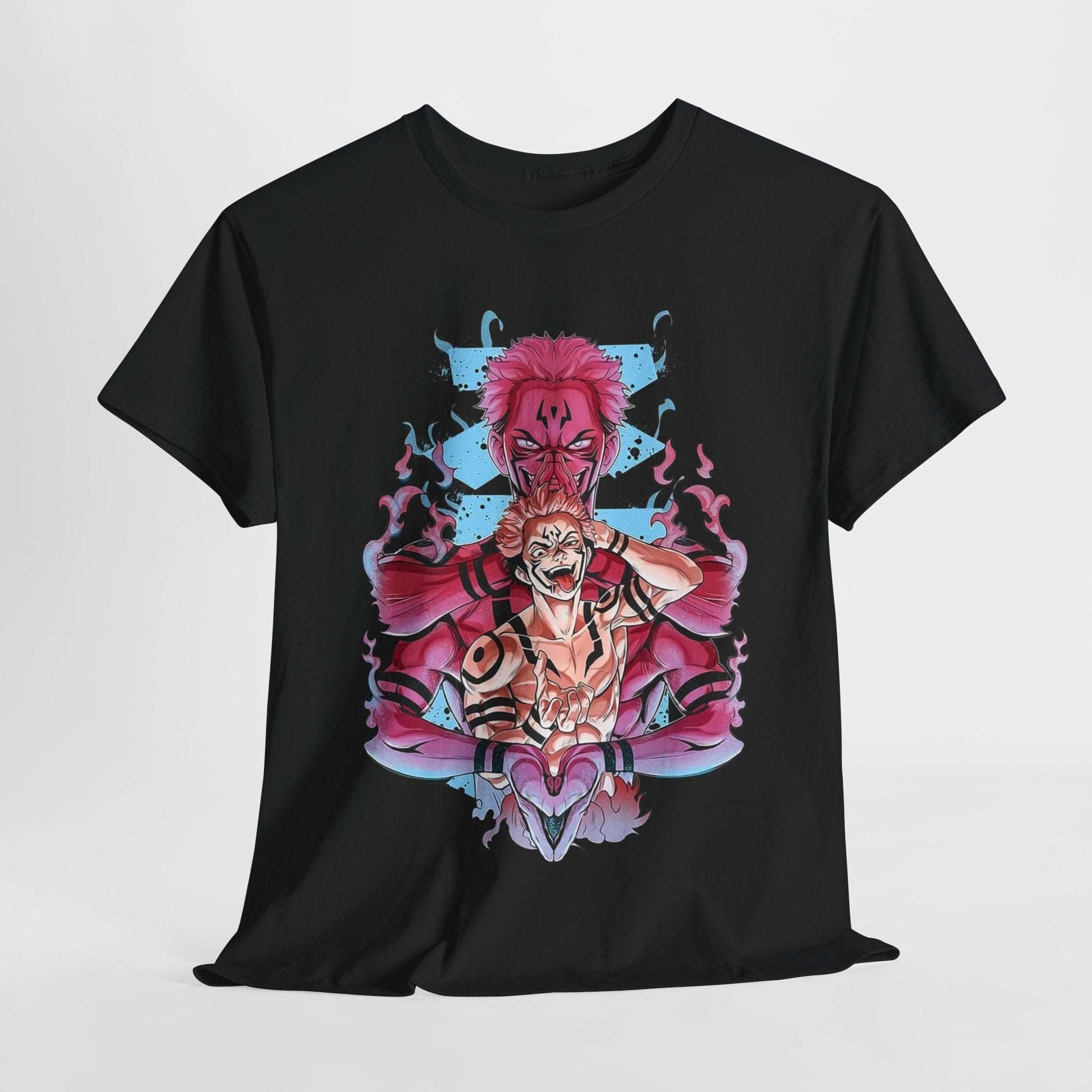 Anime Manga Cartoon Unisex Heavy Cotton Tee | Graphic T-Shirt for Fans - ArtShirt Couture