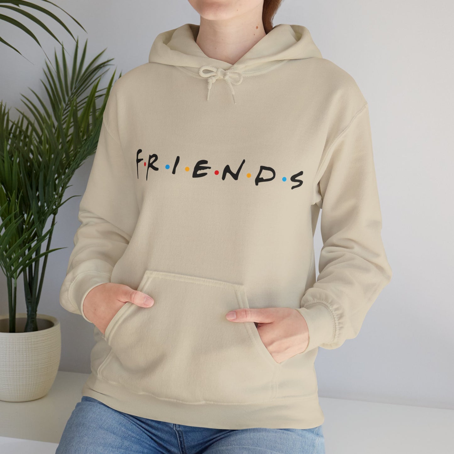 F.r.i.e.n.d.s tv show Unisex Heavy Blend™ Hooded Sweatshirt - ArtShirt Couture