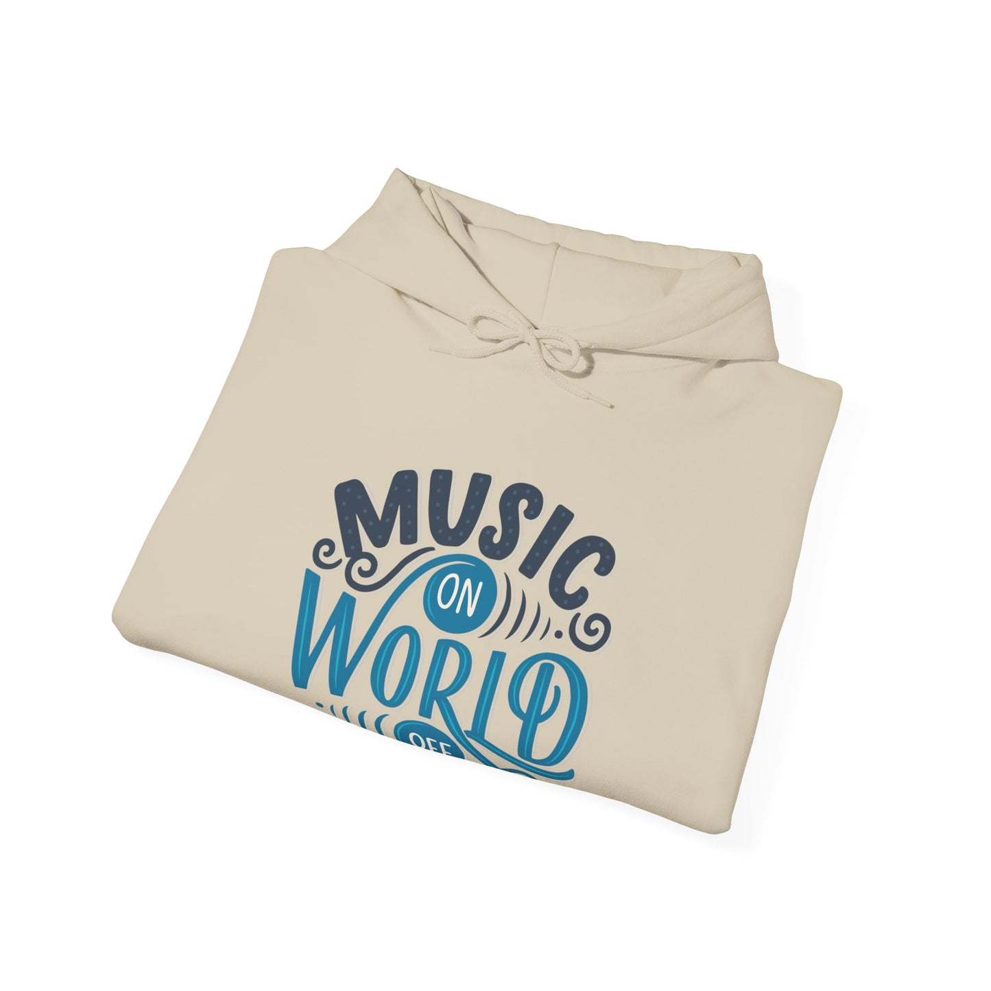 I love the music unisex hoodie - ArtShirt Couture