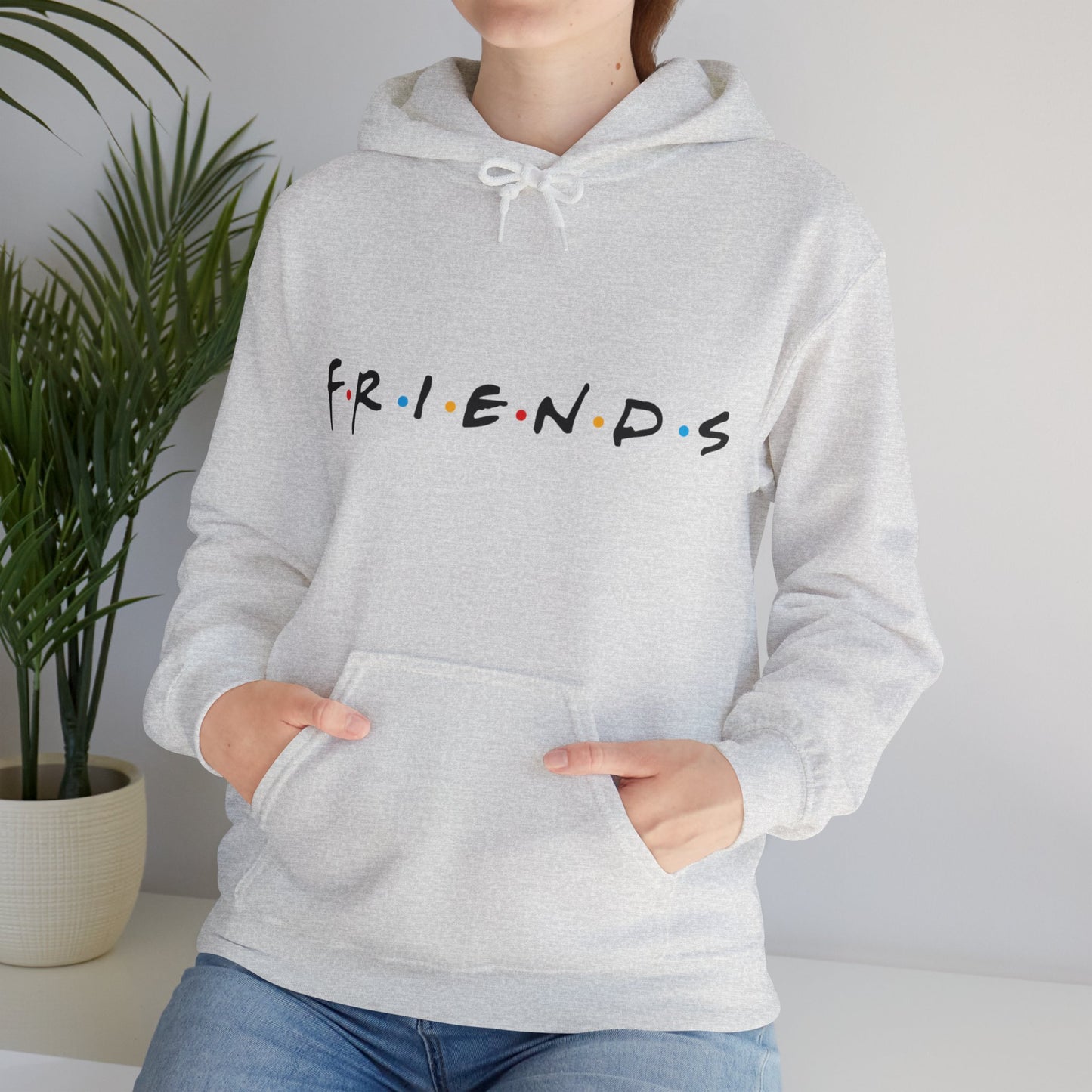 F.r.i.e.n.d.s tv show Unisex Heavy Blend™ Hooded Sweatshirt - ArtShirt Couture