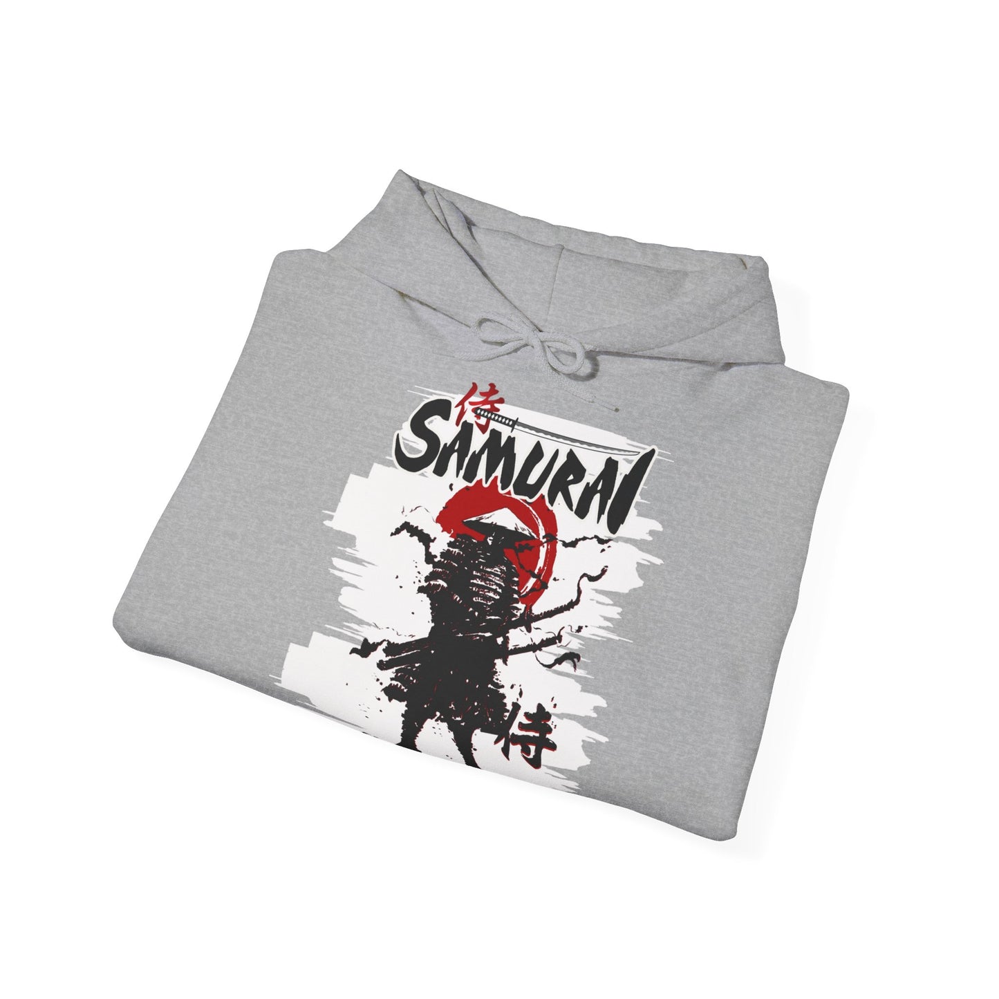 Samurai Unisex Heavy Blend™ Graphic Hoodie | Stylish Japanese Warrior Sweatshirt for Men & Women - ArtShirt Couture