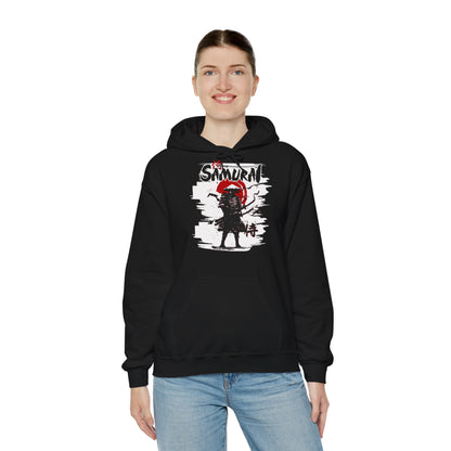 Samurai Unisex Heavy Blend™ Graphic Hoodie | Stylish Japanese Warrior Sweatshirt for Men & Women - ArtShirt Couture