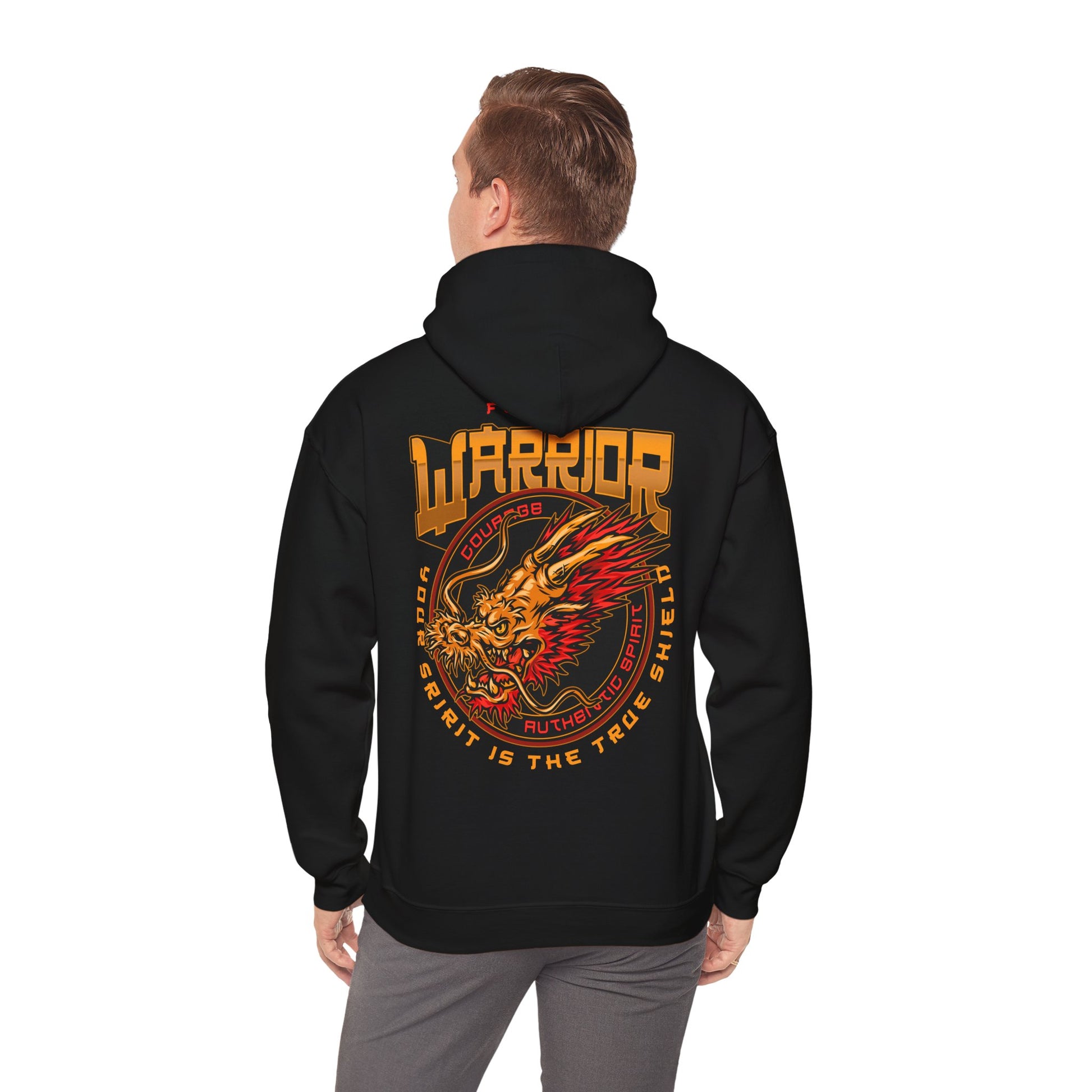 Samurai Unisex Heavy Blend™ Graphic Hoodie | Stylish Japanese Warrior Sweatshirt for Men & Women - ArtShirt Couture