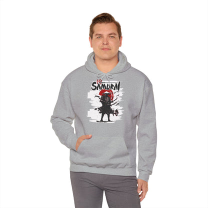 Samurai Unisex Heavy Blend™ Graphic Hoodie | Stylish Japanese Warrior Sweatshirt for Men & Women - ArtShirt Couture