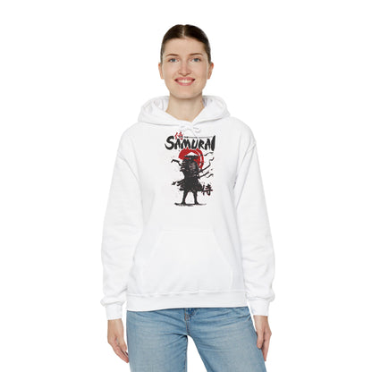 Samurai Unisex Heavy Blend™ Graphic Hoodie | Stylish Japanese Warrior Sweatshirt for Men & Women - ArtShirt Couture